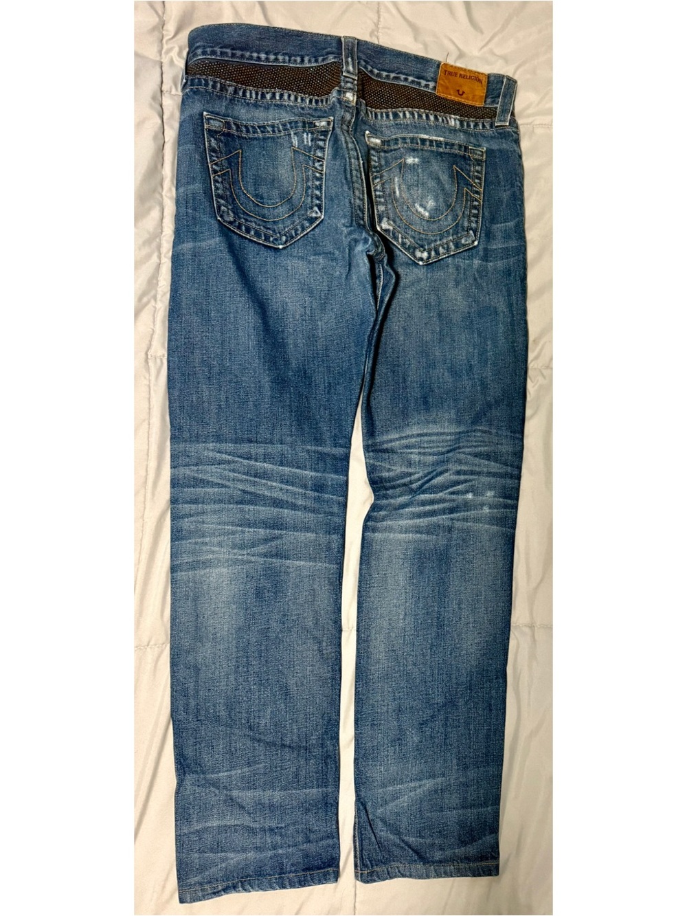 True Religion Rocco Relaxed Skinny Jeans Made in USA Men’s Size 32 - Picture 3 of 15
